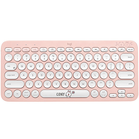 Logitech K380 Mini Bluetooth Wireless Keyboard Tablet Phone Pebble2+K390 Set - V.I.P Digital Presence