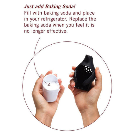 Penguin refrigerator deodorizer box deodorant plastic box refrigerator deodorizer household preservative box - V.I.P Digital Presence