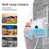 1080P Multifunctional WIFI Wireless Surveillance Outdoor Wall Light Webcam Security Camera PIR Motion Detection IP65 Waterproof - V.I.P Digital Presence