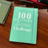 100 Envelope Challenge Binder Couple 100 Day Challenge Hand Account Money Savings Notepad - V.I.P Digital Presence