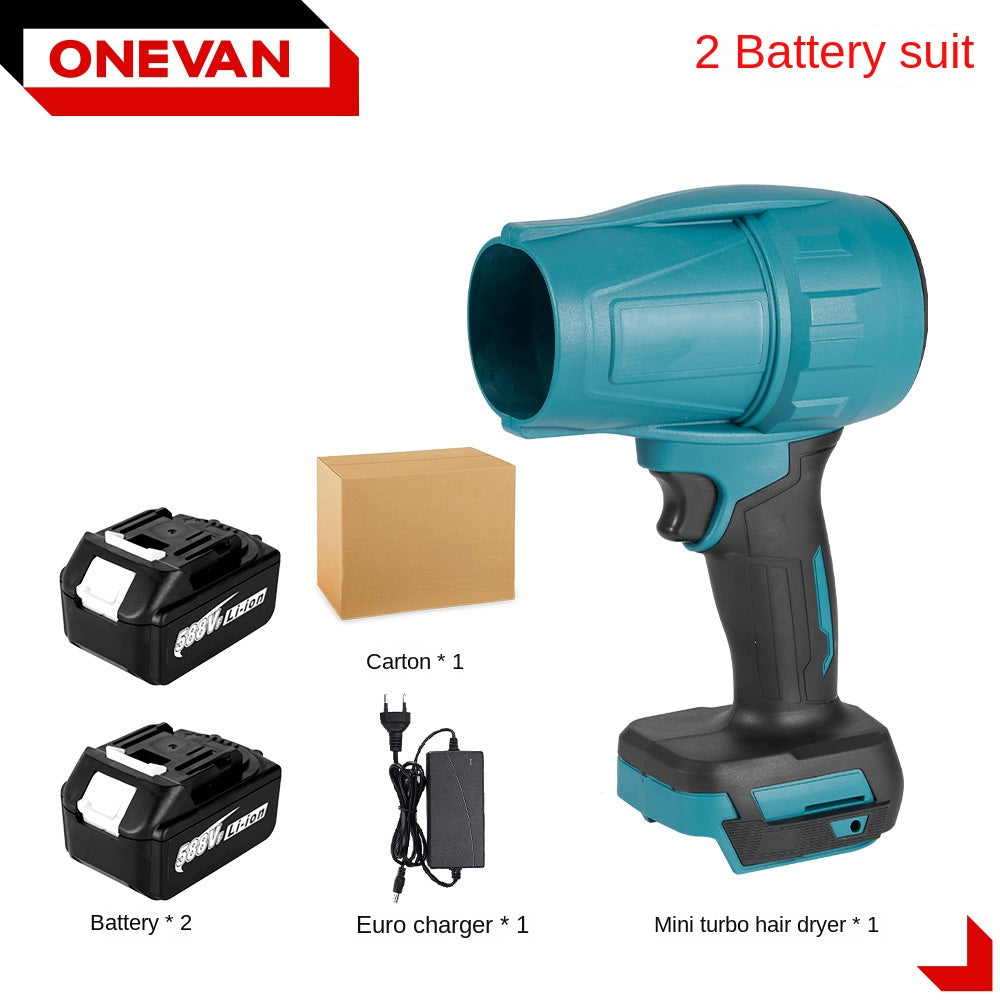 Brushless turbocharged storm blower and snow blower compatible with Makita battery 18V high power - V.I.P Digital Presence