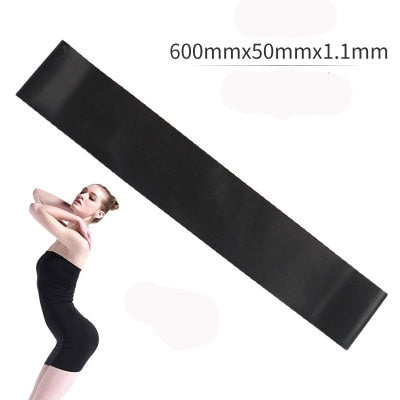 Bandas de resistencia Banda de goma Látex Yoga Gimnasio Entrenamiento de fuerza Bandas de goma atléticas