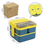 Sealed microwaveable double layer lunch box - V.I.P Digital Presence