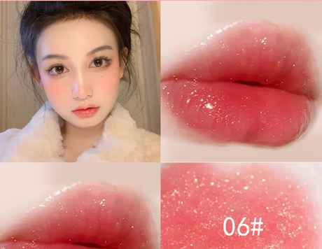 Dudu Lip Gloss Colorless Transparent Lip Gloss Bright Crystal Lip Gloss Glass Lip Fine Glitter Pearl With Shiny Jelly Color - V.I.P Digital Presence