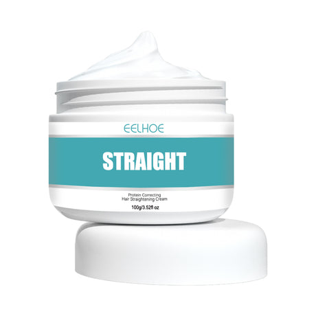 Collagen Hair Straightening Cream, Repair Damaged Hair To Smooth Frizz And Split Free Smoothing Cream - V.I.P Digital Presence