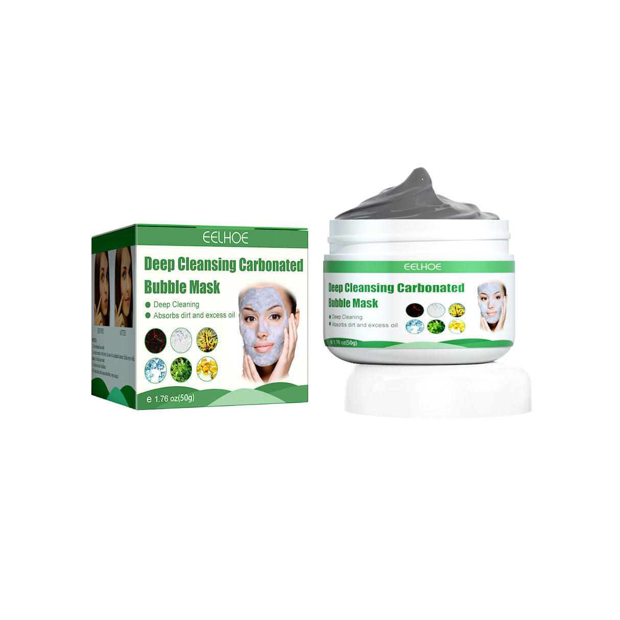 Clean And Apply Bubble Mask, Moisturizing Apply Removing Blackhead And Pimple Oxygen Cleansing Mud Mask - V.I.P Digital Presence
