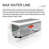 Bluetooth Speaker With 8 Kind Of White Noise Sleep Music 200Ml Aromatherapy Air Humidifier Simulation Flame Night Light - V.I.P Digital Presence