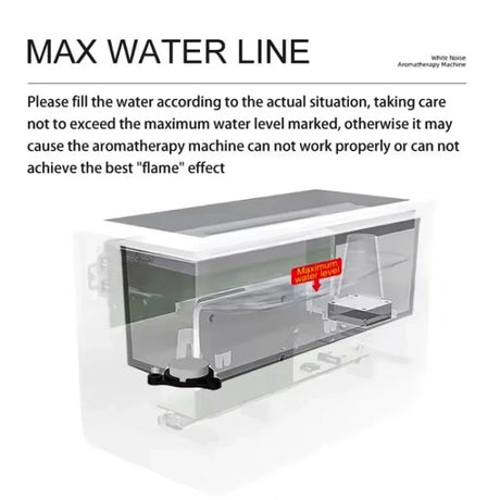 Bluetooth Speaker With 8 Kind Of White Noise Sleep Music 200Ml Aromatherapy Air Humidifier Simulation Flame Night Light - V.I.P Digital Presence