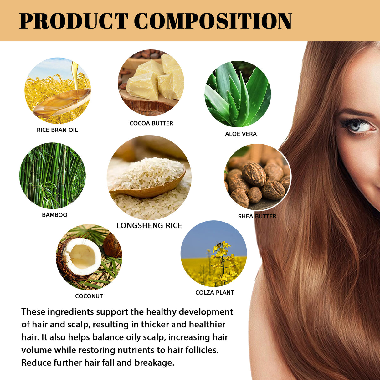 Rice Anti-Slip Shampoo Soap, Moisturizes Scalp Cleans Hair Repairs Damaged Hair And Strengthens Hair Shampoo Soap - V.I.P Digital Presence
