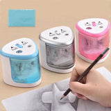 New Automatic pencil sharpener Two-hole Electric Switch Pencil Sharpener stationery Home Office School Supplies - V.I.P Digital Presence