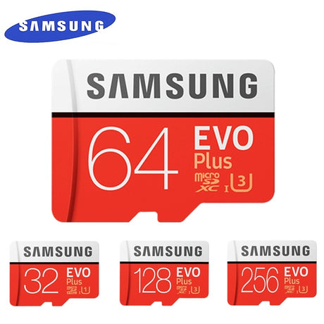 SAMSUNG EVO+ Micro SD 32G SDHC 80mb/s Grade Class10 Memory Card C10 UHS-I TF/SD Cards Trans Flash SDXC 64GB 128GB - V.I.P Digital Presence