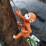 Outdoor Climbing Little Monkey Little Squirrel Flower Pot Hanger - V.I.P Digital Presence