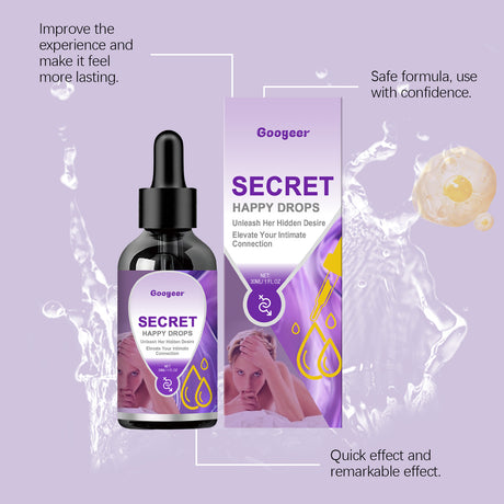 Secret Happiness Drops, Body Supplement Secret Happiness Drops Body Care - V.I.P Digital Presence