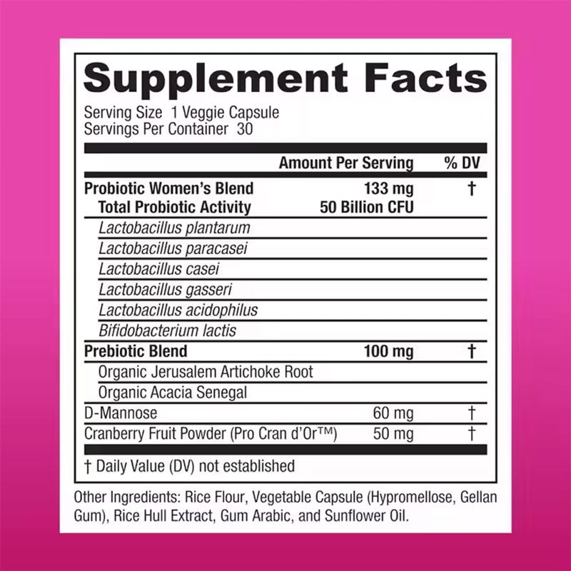 Women's probiotic capsules - V.I.P Digital Presence
