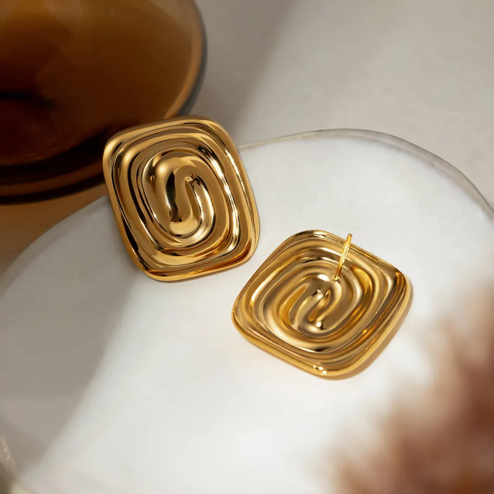 Stainless Steel Stud Earrings - V.I.P Digital Presence