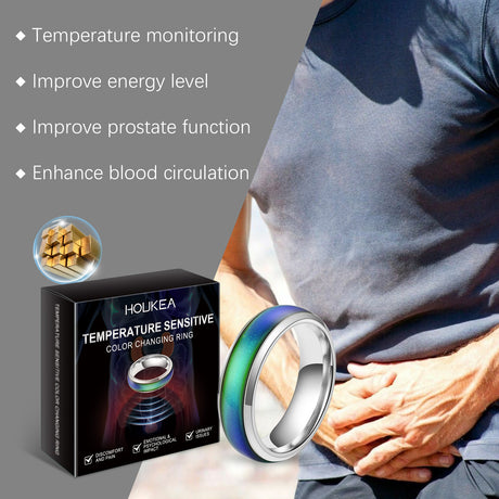 Color Changing Ring Everyday Portable Stylish Elegant Accessory Men's Body Care Ring - V.I.P Digital Presence