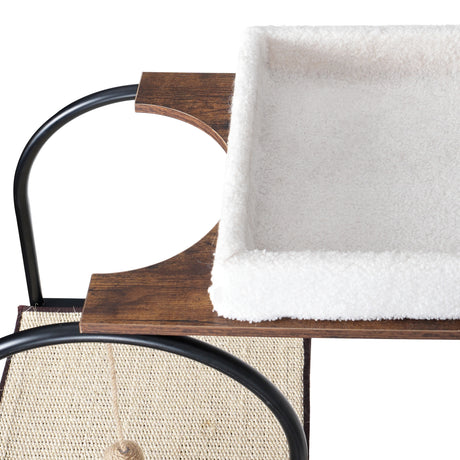 cat climbing frame,Cat Tree,Modern Cat Tower, Multi-Level Cat Condo with 1 Caves,2 Scratching Posts,Perch,for Indoor Cats - V.I.P Digital Presence