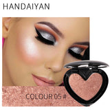 HANDAIYAN Three-Dimensional Repair And Makeup Love Highlighting Powder And Eye Shadow Dual Use - V.I.P Digital Presence