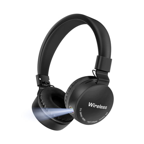 AKZ-B67 Bluetooth headset with high battery flashlight lighting headset card insertion FM - V.I.P Digital Presence