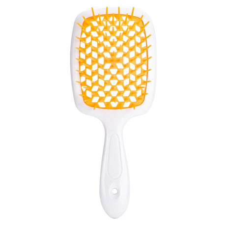 Honeycomb hollow massage comb, smooth hair grid comb, smooth hair dry and wet dual-purpose comb, curly and fluffy hair styling comb - V.I.P Digital Presence