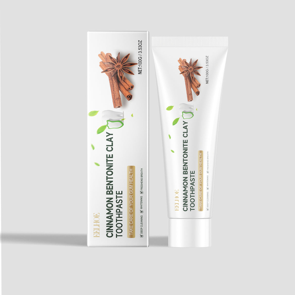 Volcanic Ash Tooth Cleaning Toothpaste Improves Yellow Teeth And Gently Cleans Tooth Dirt Daily Care Toothpaste - V.I.P Digital Presence