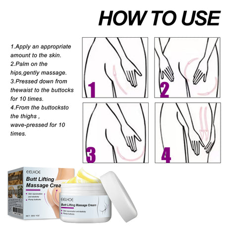 Butt Massage Cream Firming Body Skin And Enhancing Buttock Elasticity Moisturizing Massage Treatment Cream - V.I.P Digital Presence