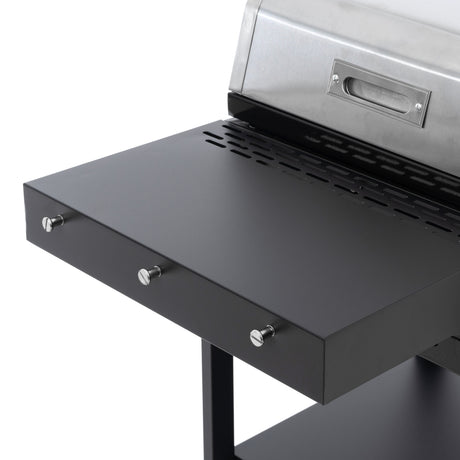 2+2 multifunctional gas barbecue grill and covered grill combination for outdoor cooking - barbecue, barbecue, pizza. - V.I.P Digital Presence