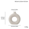 Unglazed spotted ceramic vase simple modern creative ornaments decoration - V.I.P Digital Presence