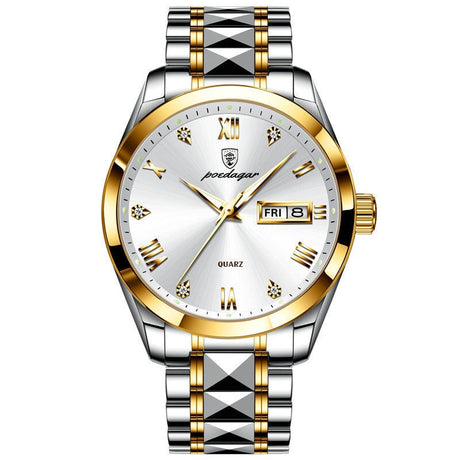 Swiss Waterproof Glow Double Calendar Men's Watch Glow Design Fashion Men's Watch - V.I.P Digital Presence
