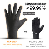 Outdoor new cycling warm cycling gloves thickened and plush comfortable touch screen anti splash and anti slip - V.I.P Digital Presence