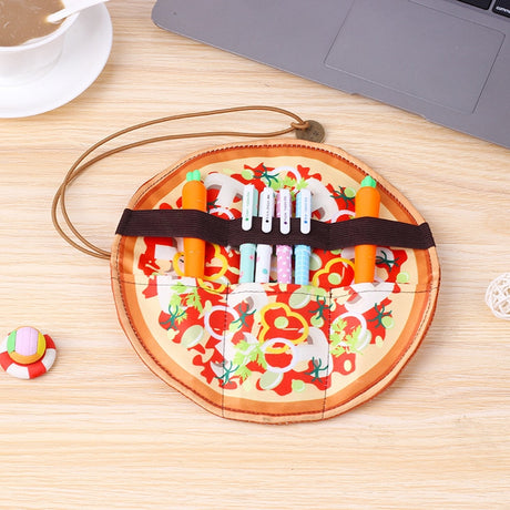 Stationery box fun pancake man student personality pencil case simulation pencil storage box - V.I.P Digital Presence
