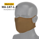 WoSporT shooting mask silicone mask tactical multifunctional cycling half face breathable face protection mask - V.I.P Digital Presence