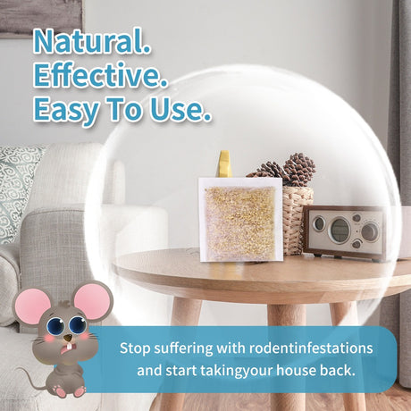 Natural Mouse Rodent Pouch Pest Control Anti Mouse Trap Repel Mice from Nesting & Freshen Air Cinnamon/Peppermint Oils - V.I.P Digital Presence