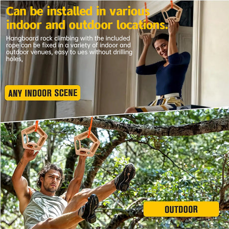 1/2PCS Climbing Pull-Up & Hangboard: Finger & Forearm Strengthener for Rock Climbing Training - V.I.P Digital Presence