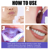 V34 Purple Toned Tooth Mousse Toothpaste Teeth Cleaning Stains Smoke Tartar Oral Care - V.I.P Digital Presence