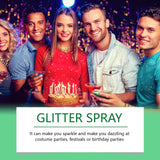 Color Brightening Glitter Spray, Party Hair Body Spray Shimmer Highlight Brightening Glitter Spray - V.I.P Digital Presence