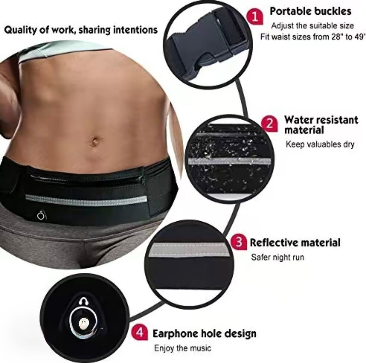 FitStride Running Belt