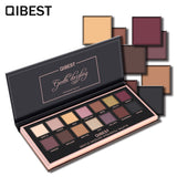 QIBEST 14 Color Eyeshadow Palette Matte Eyeshadow Low Key Luxury Velvet Glossy Eyeshadow Palette - V.I.P Digital Presence