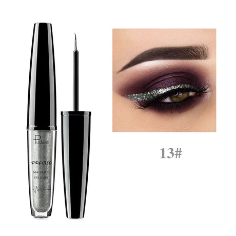Heavy Metal Pearlescent Liquid Eyeliner Pudaier Metallic Liquid Eyeliner Sparkle Eyeliner Collection - V.I.P Digital Presence
