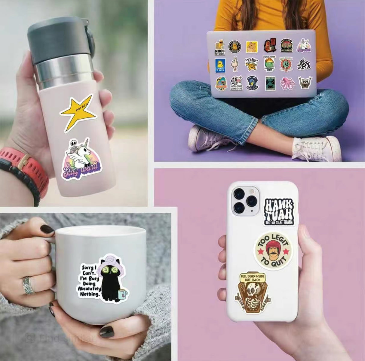 LaughSlap Sticker Pack