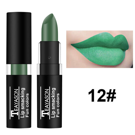 Lipstick White Nude Vampire Olive Green Black Purple Halloween Creative Makeup Retro - V.I.P Digital Presence