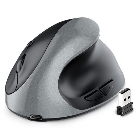Vertical vertical grip rechargeable silent wireless anti mouse hand designer drawing office creative ergonomic mouse - V.I.P Digital Presence