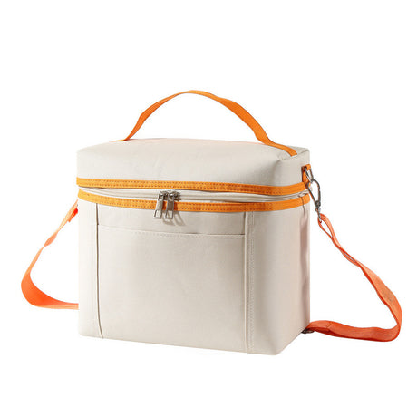Women's lunch bag. Light, insulated, leak - proof, waterproof. Adjustable strap, reusable, for work, picnic, travel. - V.I.P Digital Presence