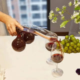 Creative whiskey and red wine decanter made of high borosilicate glass, making it an ideal choice for bar displays