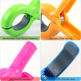 Pinzas para toallas de playa de 4/8 piezas: para sillas de playa, piscinas y cruceros. Resistentes y duraderas, también funcionan como pinzas para la ropa.