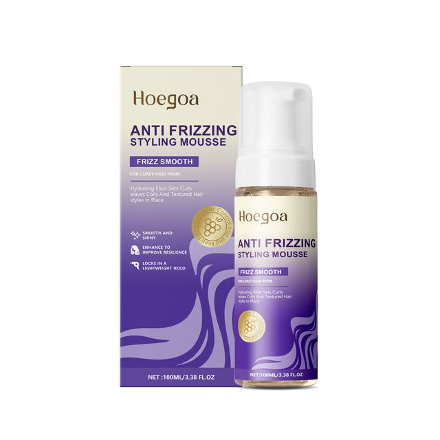 Curls Volumizing And Styling Mousse Curls Styling Shine Confident, Soft And Elastic Curling - V.I.P Digital Presence