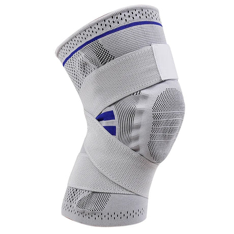 Professional Knee Brace Detachable Elastic Belt Silica Gel Knee Pad Support Workout Running Basketball Compression Leg Sleeve - V.I.P Digital Presence