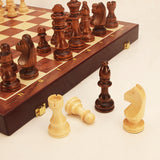 Magnetic Wood Chess Folding Chess Board Puzzle Game for Adults and Children Checkers Toy - V.I.P Digital Presence