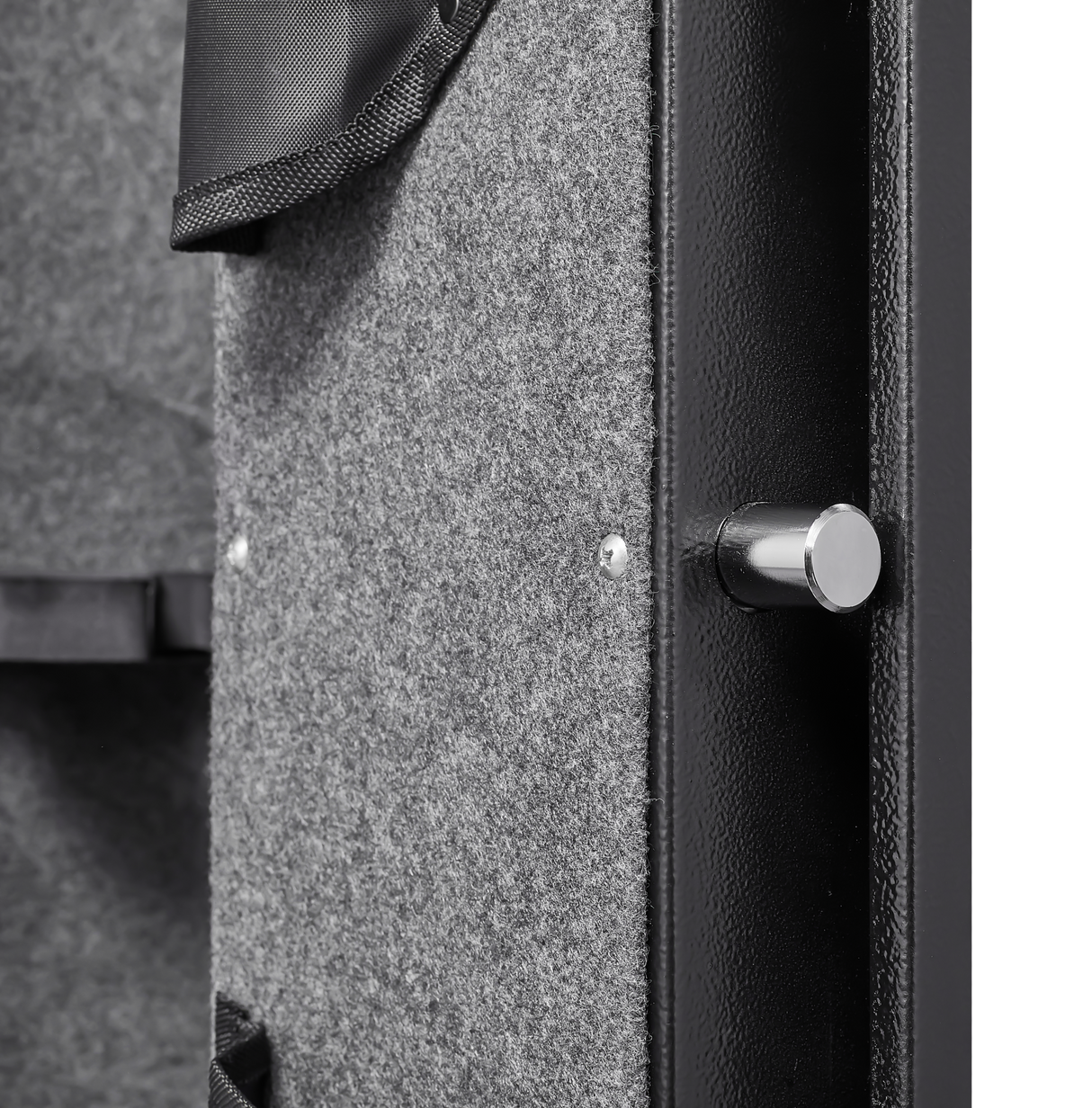 5 gun safes with 3 pistol pockets, quick access biometric adjustable heavy-duty gun rack mounted gun safes - V.I.P Digital Presence