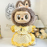 Ropa con diseño LABUBU de 58 cm, ropa de muñeca ZIMOMO, juguete de peluche LABUBU de goma, ropa linda